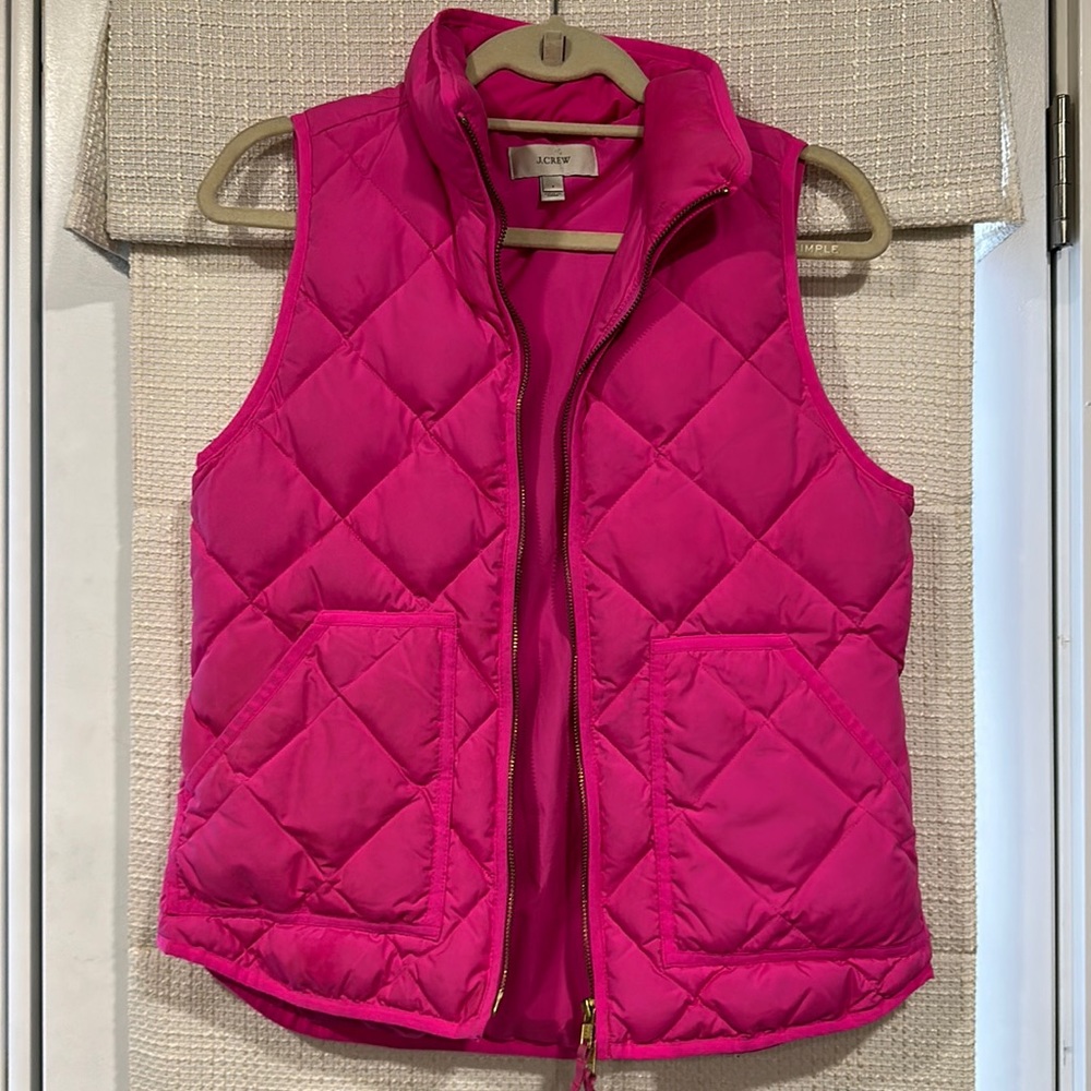 J. Crew Pink Vest